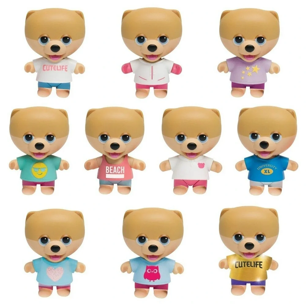 NEW Jiffpom Cutelife Collectibles Series 1 Pomeranian dog STUDY DATE CUTE Figure